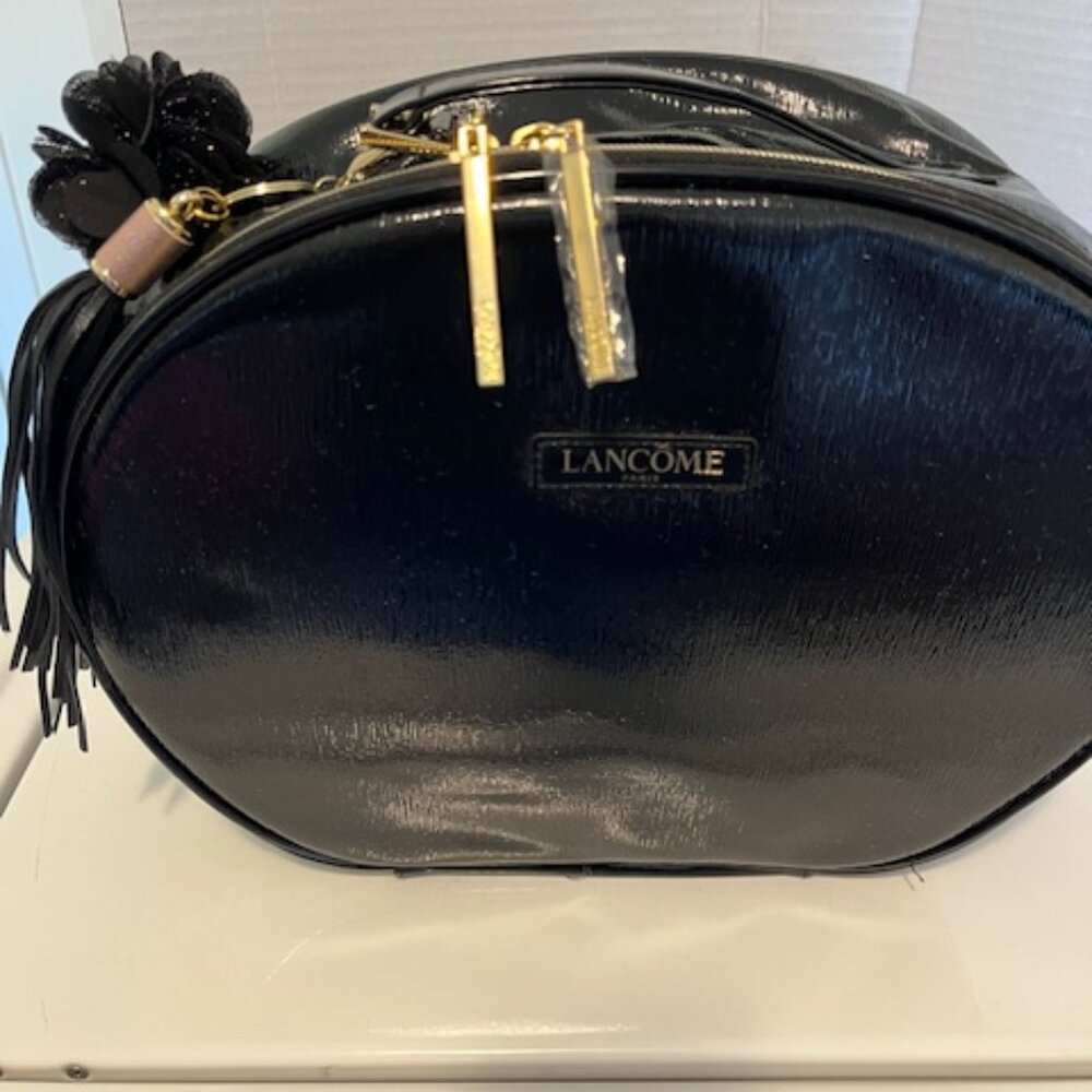 Lancome Paris large toiletries travel case.